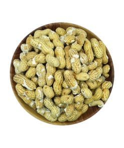 بادام زمینی آستانه باپوست